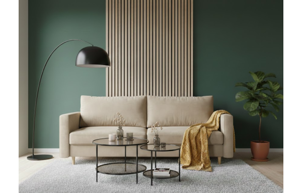 Sofa Harry letto 11 na sprężynach z funkcją spania i pojemnikiem